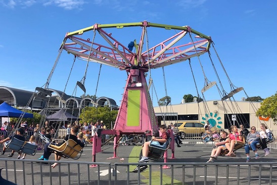 Swinger ride